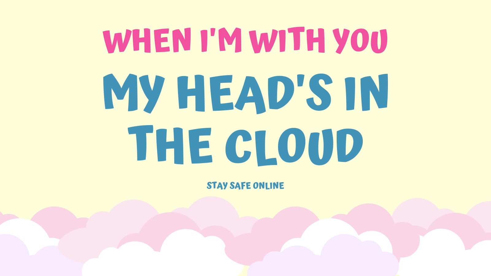 my heads in the cloud