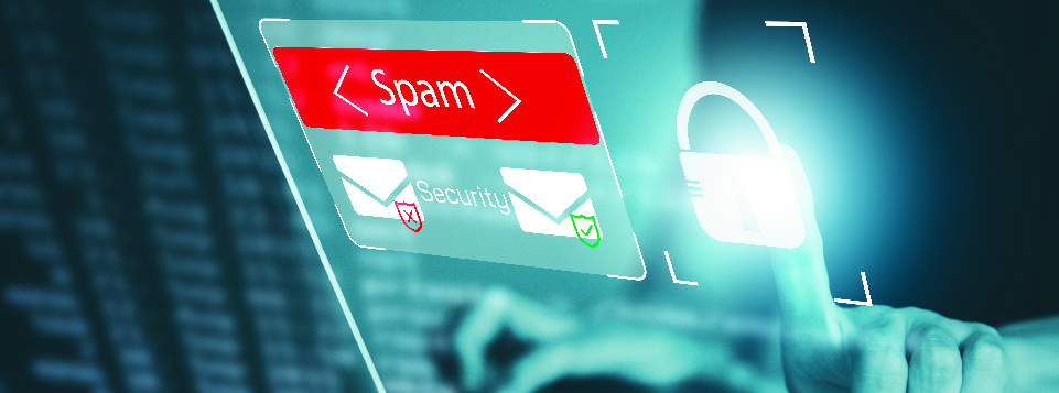 Spam email click with lock