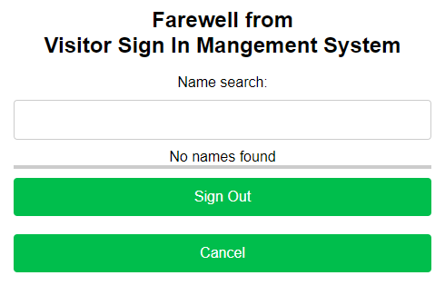 Farewell